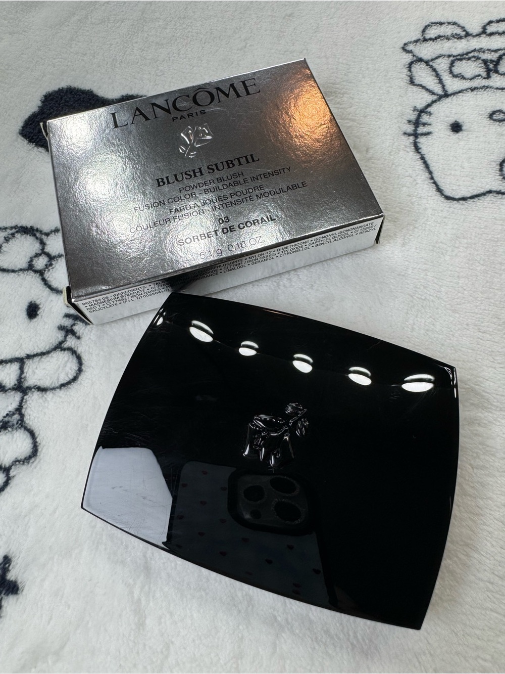 LANCÔME BLUSH SUBTIL POWDER BLUSH - 03 SORBET DE CORAIL - Picture 3 of 4